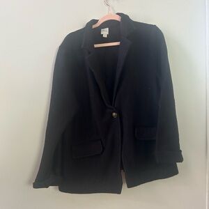 Anthropologie Maeve knit blazer XL